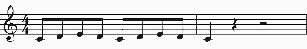 Terz-Tonleiter-Doppel